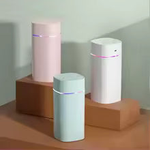 Dual-Nozzle Humidifier (USB) | 600ml/H Super Mist & Ultra Quiet | Moisturizing Device for Home/Car